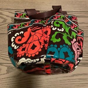 Vera Bradley Retired Lola Shower Caddy Toiletries Organizer Excellent Condition